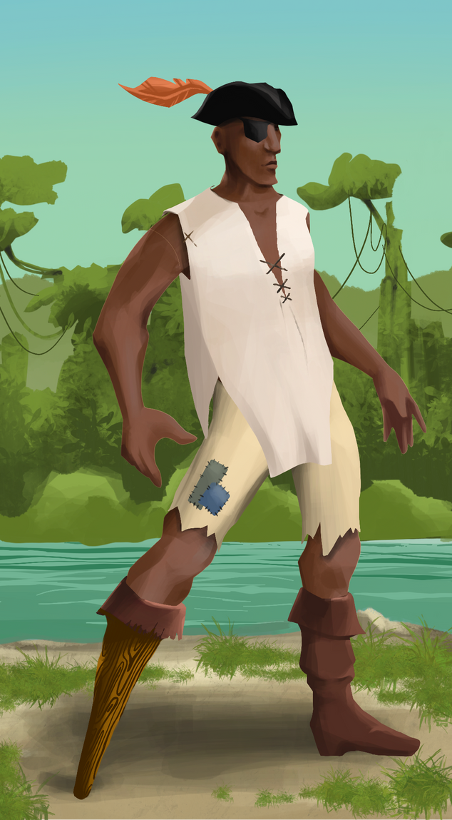 AlgoSeas Pirate #4022 NFT on Algorand