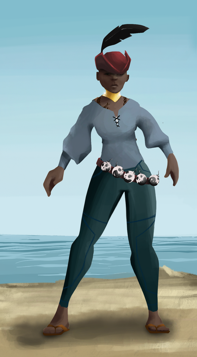 AlgoSeas Pirate #4027 NFT on Algorand