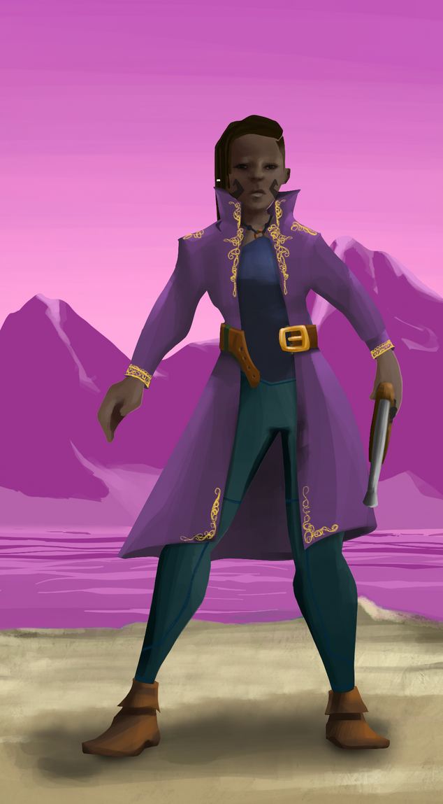 AlgoSeas Pirate #4058 NFT on Algorand