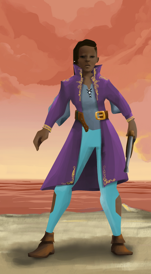 AlgoSeas Pirate #4073 NFT on Algorand