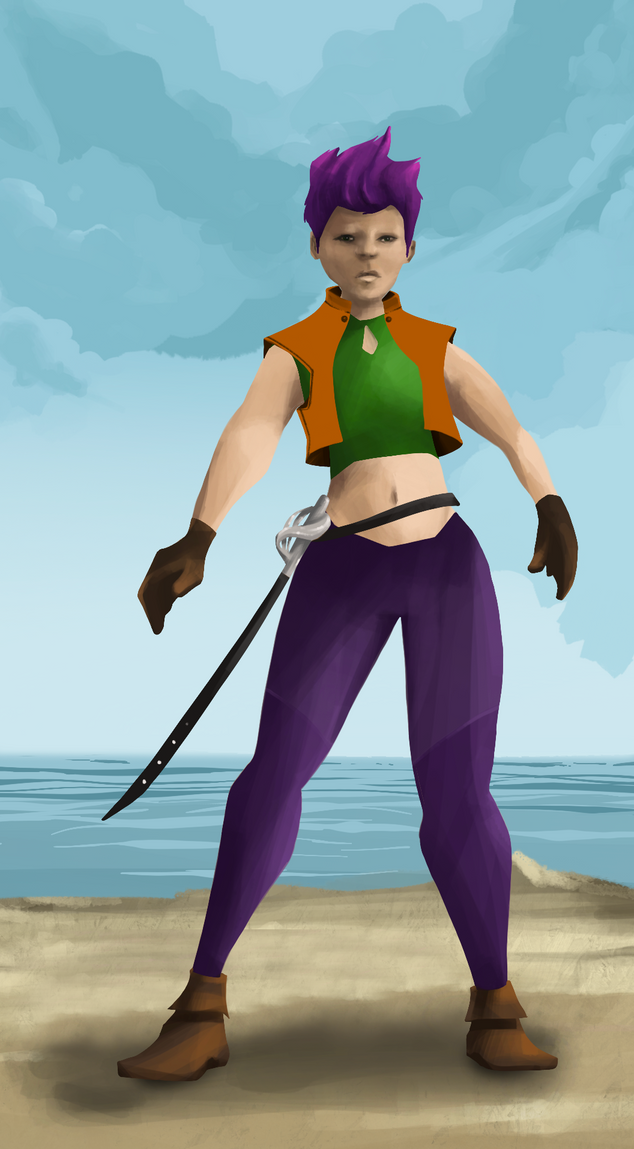 AlgoSeas Pirate #4091 NFT on Algorand