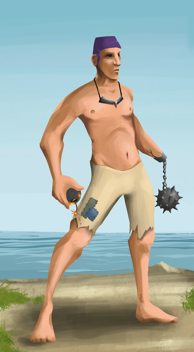 AlgoSeas Pirate #4097 NFT on Algorand