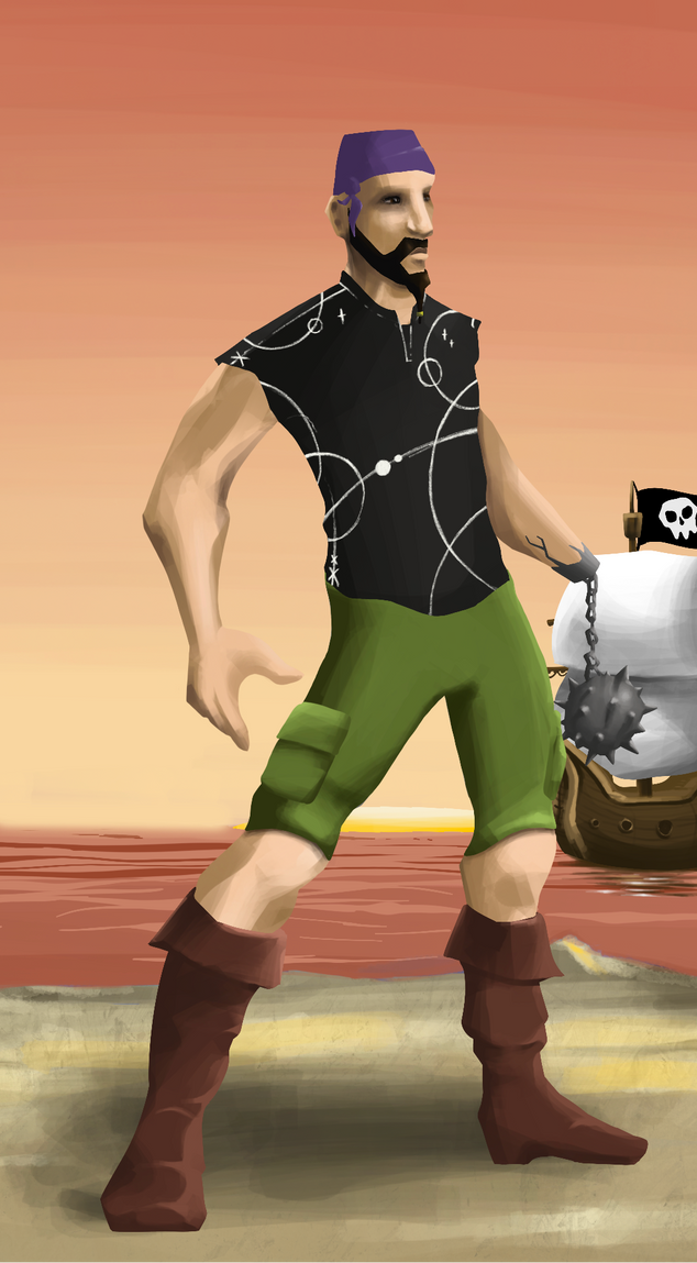 AlgoSeas Pirate #4103 NFT on Algorand