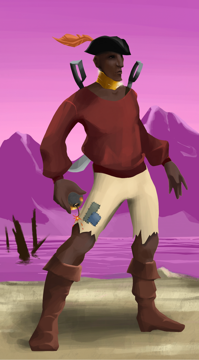 AlgoSeas Pirate #4110 NFT on Algorand