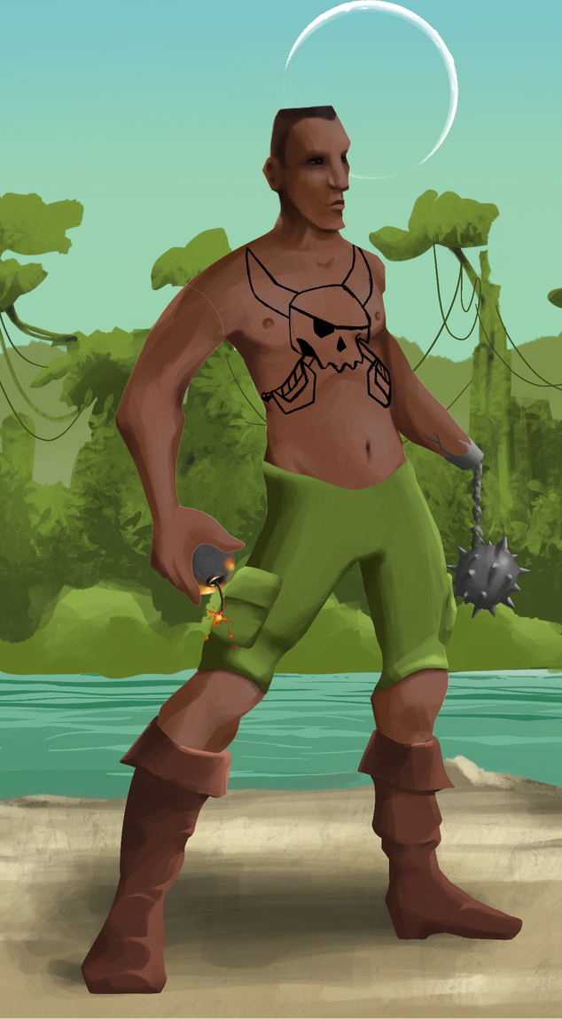 AlgoSeas Pirate #4114 NFT on Algorand