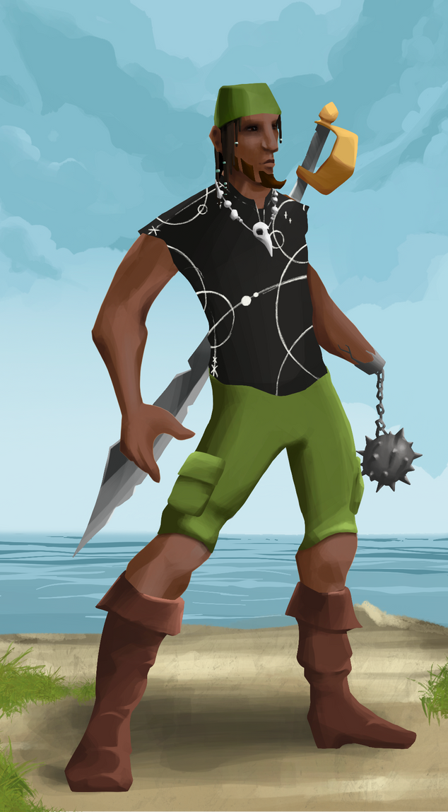 AlgoSeas Pirate #4130 NFT on Algorand