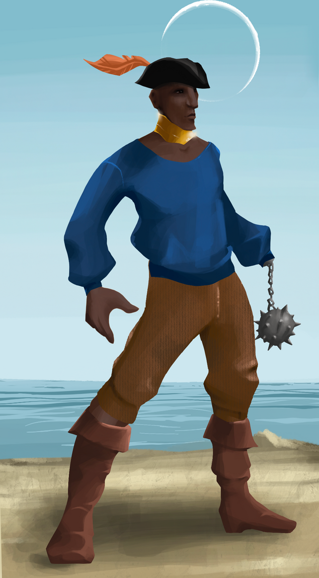 AlgoSeas Pirate #4140 NFT on Algorand