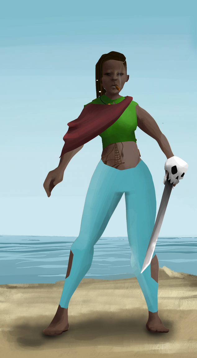 AlgoSeas Pirate #4157 NFT on Algorand