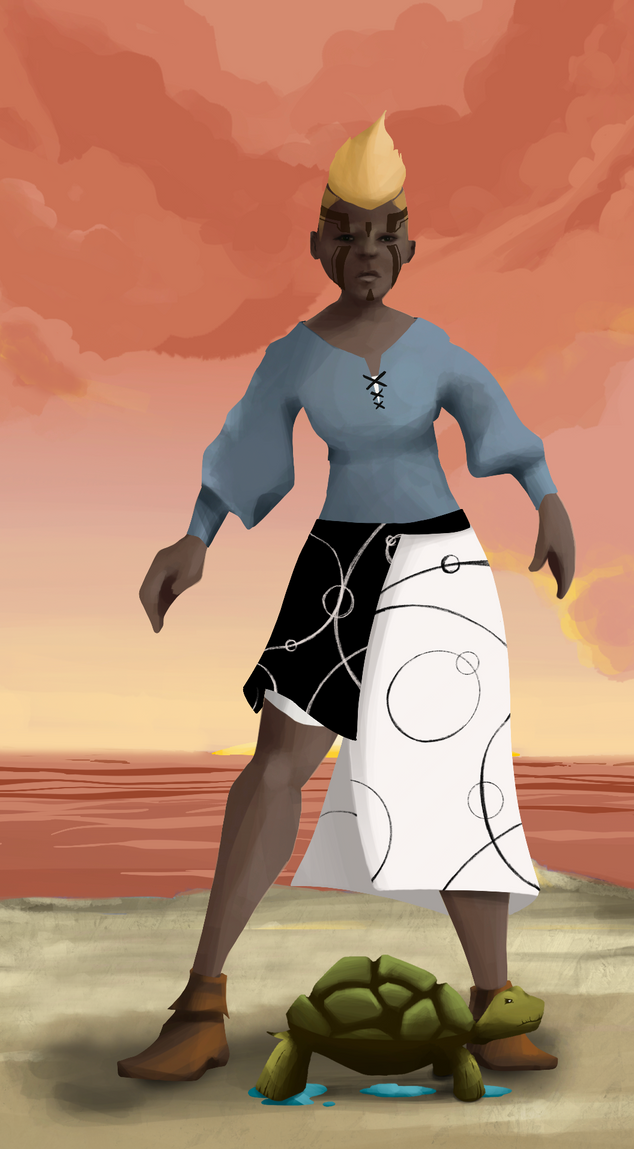 AlgoSeas Pirate #4160 NFT on Algorand