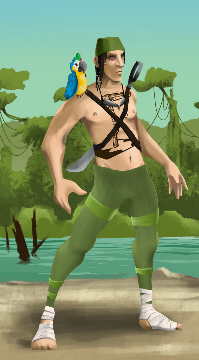 AlgoSeas Pirate #4167 NFT on Algorand