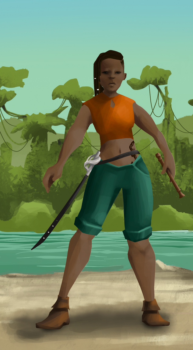 AlgoSeas Pirate #417 NFT on Algorand