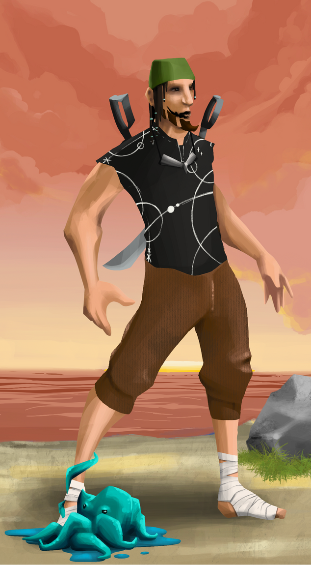 AlgoSeas Pirate #4180 NFT on Algorand