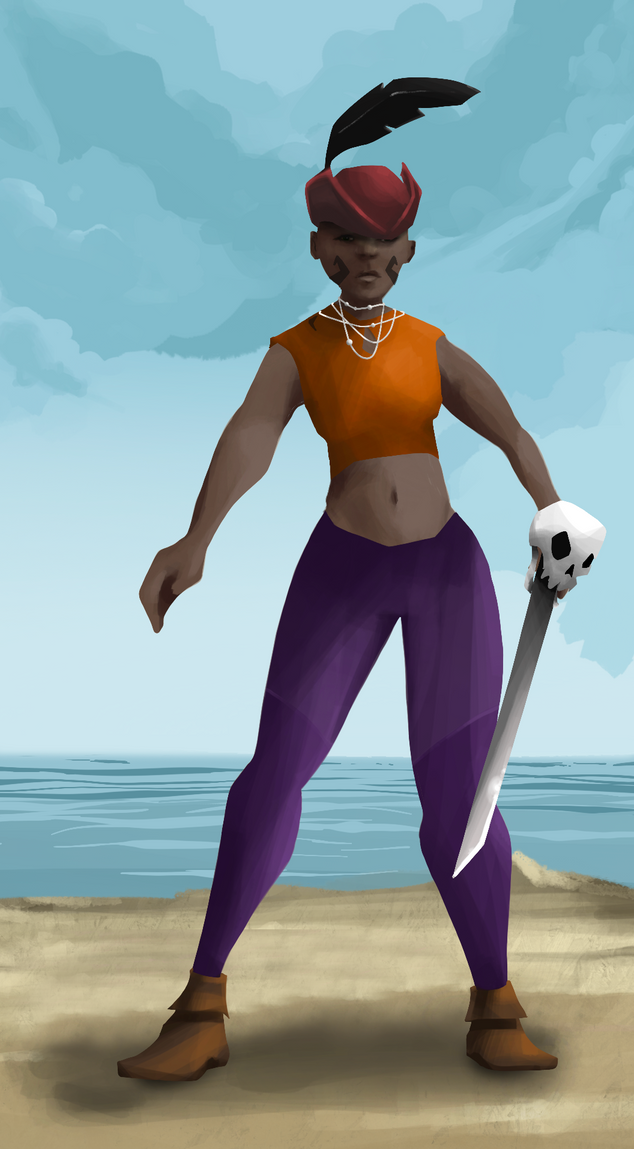 AlgoSeas Pirate #4181 NFT on Algorand