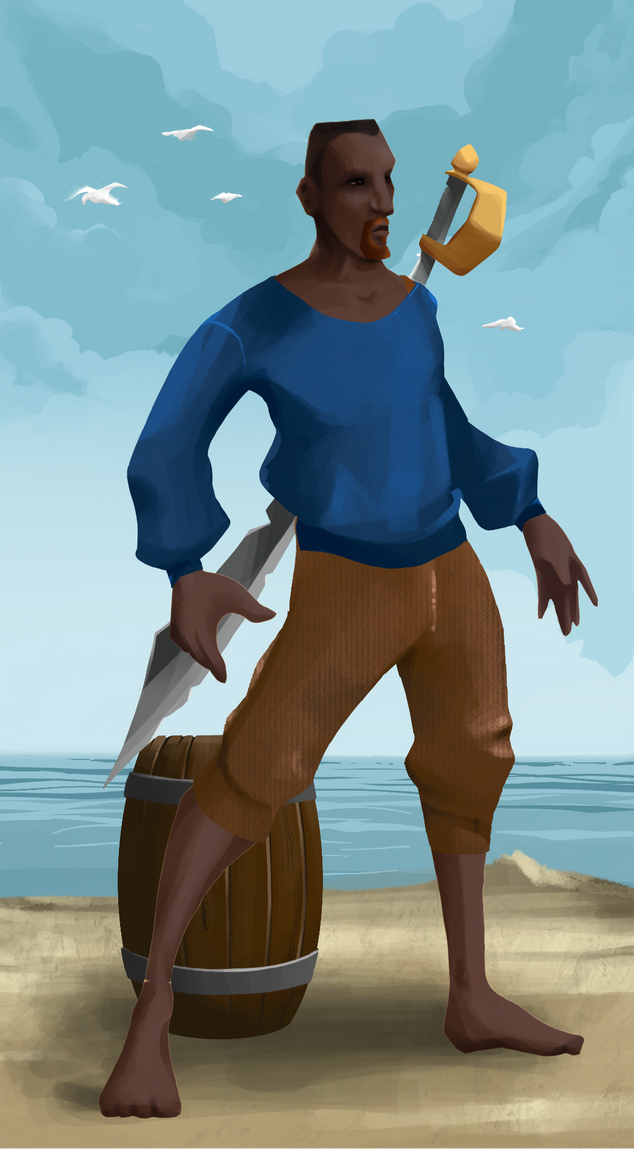 AlgoSeas Pirate #4188 NFT on Algorand