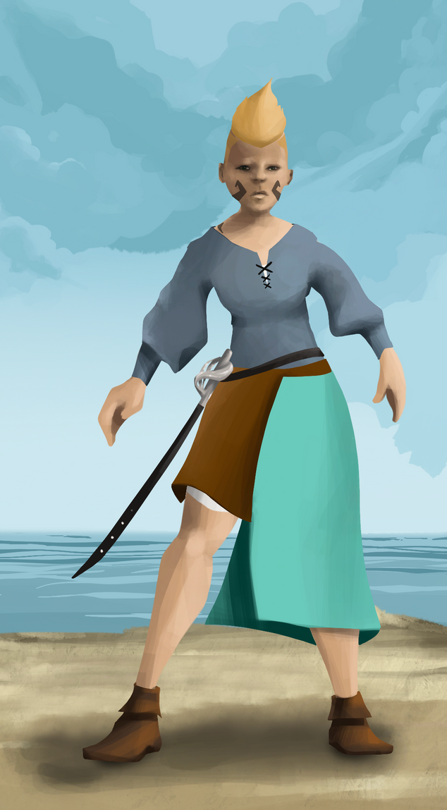 AlgoSeas Pirate #4190 NFT on Algorand