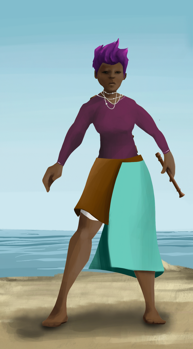 AlgoSeas Pirate #4196 NFT on Algorand