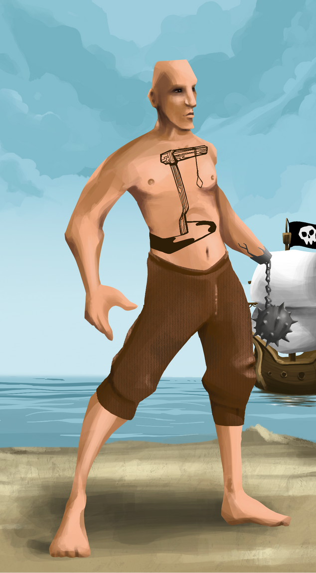 AlgoSeas Pirate #4204 NFT on Algorand