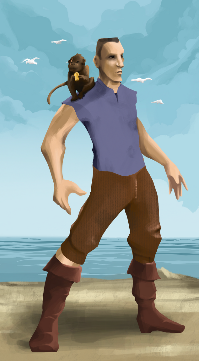 AlgoSeas Pirate #4208 NFT on Algorand