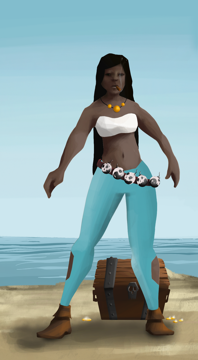 AlgoSeas Pirate #4220 NFT on Algorand