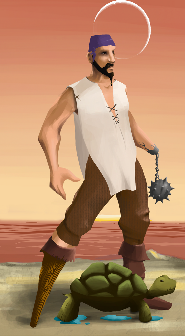 AlgoSeas Pirate #4223 NFT on Algorand