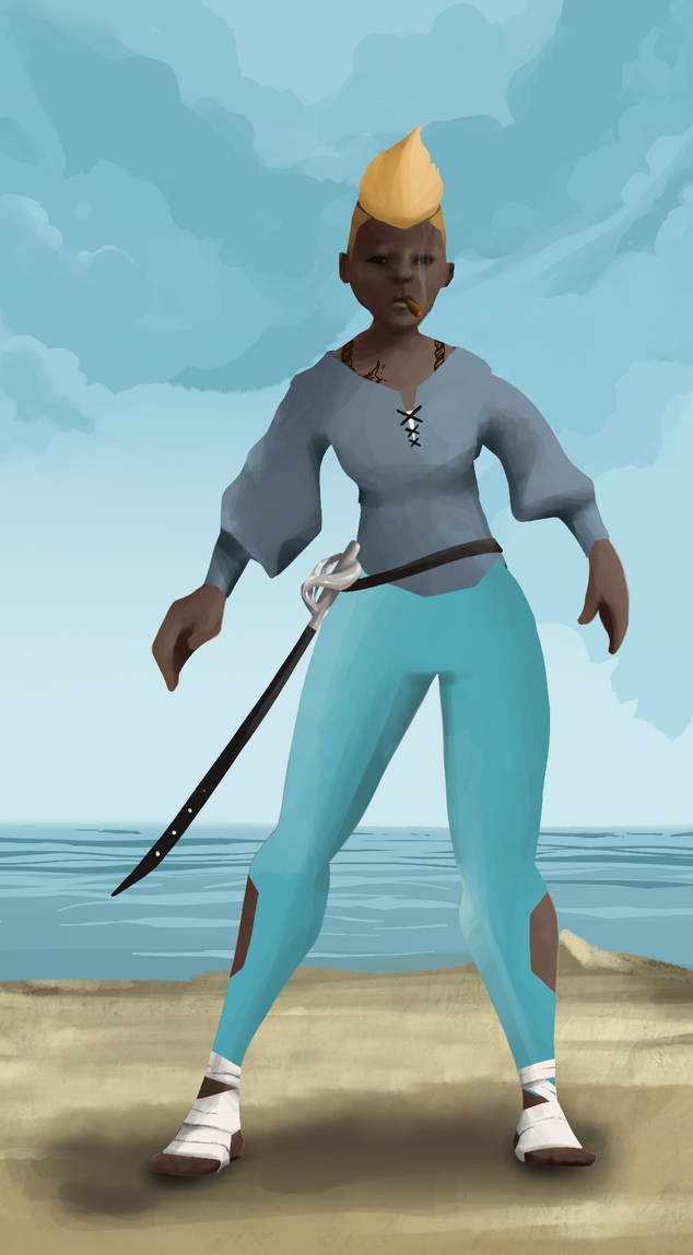 AlgoSeas Pirate #4227 NFT on Algorand