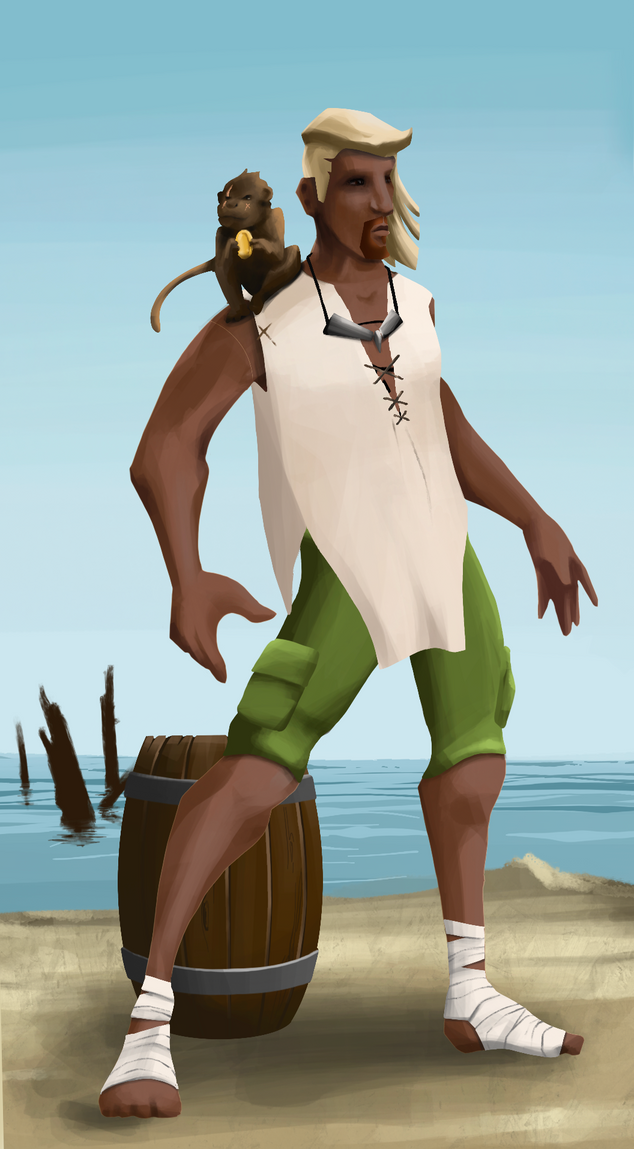 AlgoSeas Pirate #4228 NFT on Algorand