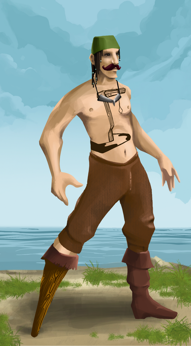 AlgoSeas Pirate #4230 NFT on Algorand