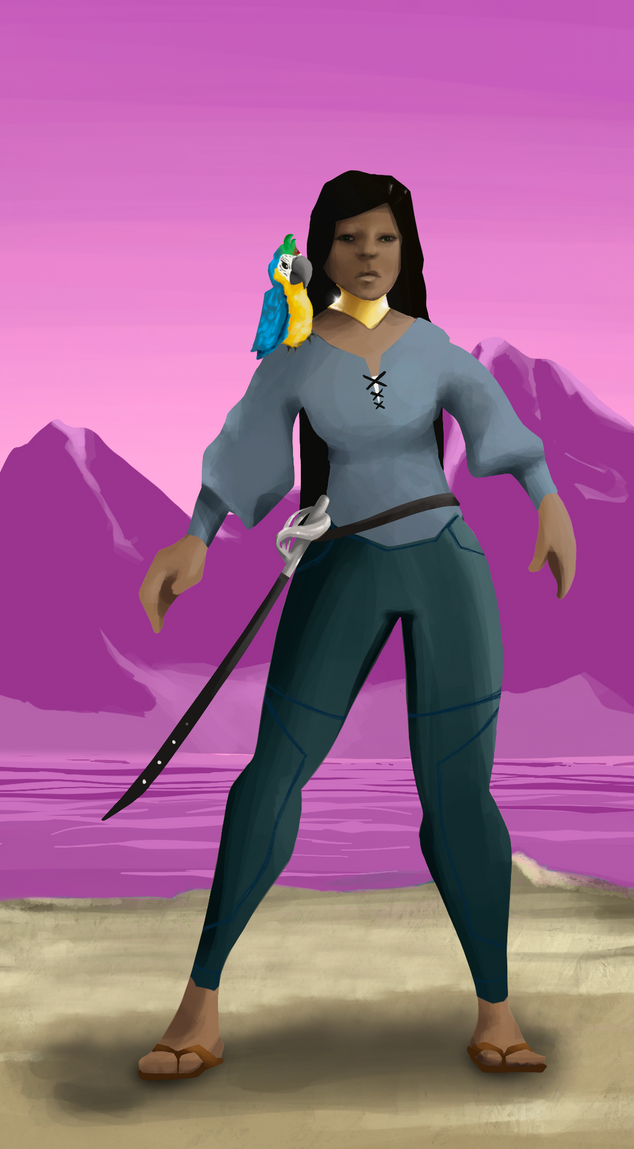 AlgoSeas Pirate #4239 NFT on Algorand