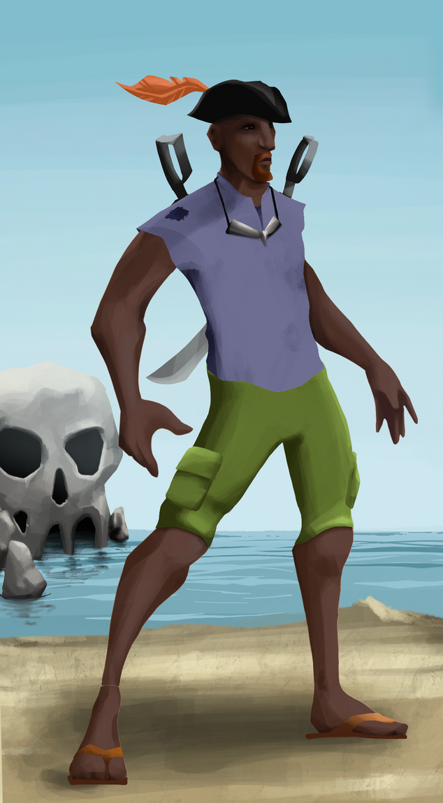 AlgoSeas Pirate #4242 NFT on Algorand