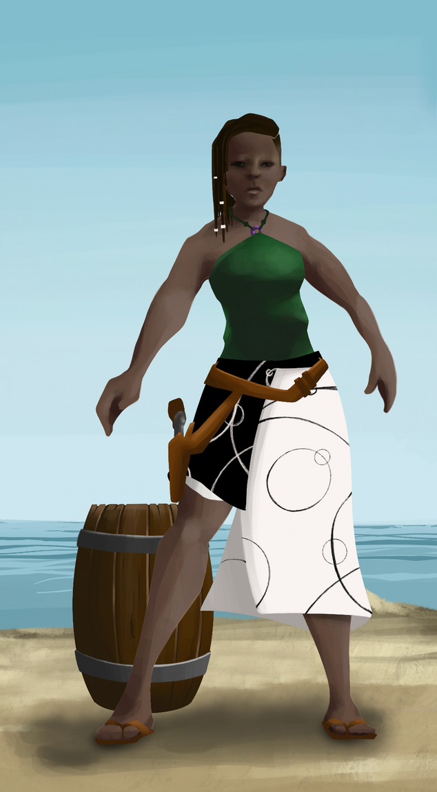 AlgoSeas Pirate #4252 NFT on Algorand