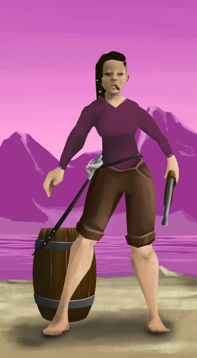 AlgoSeas Pirate #4302 NFT on Algorand