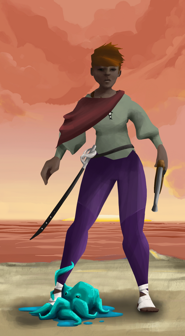 AlgoSeas Pirate #4317 NFT on Algorand