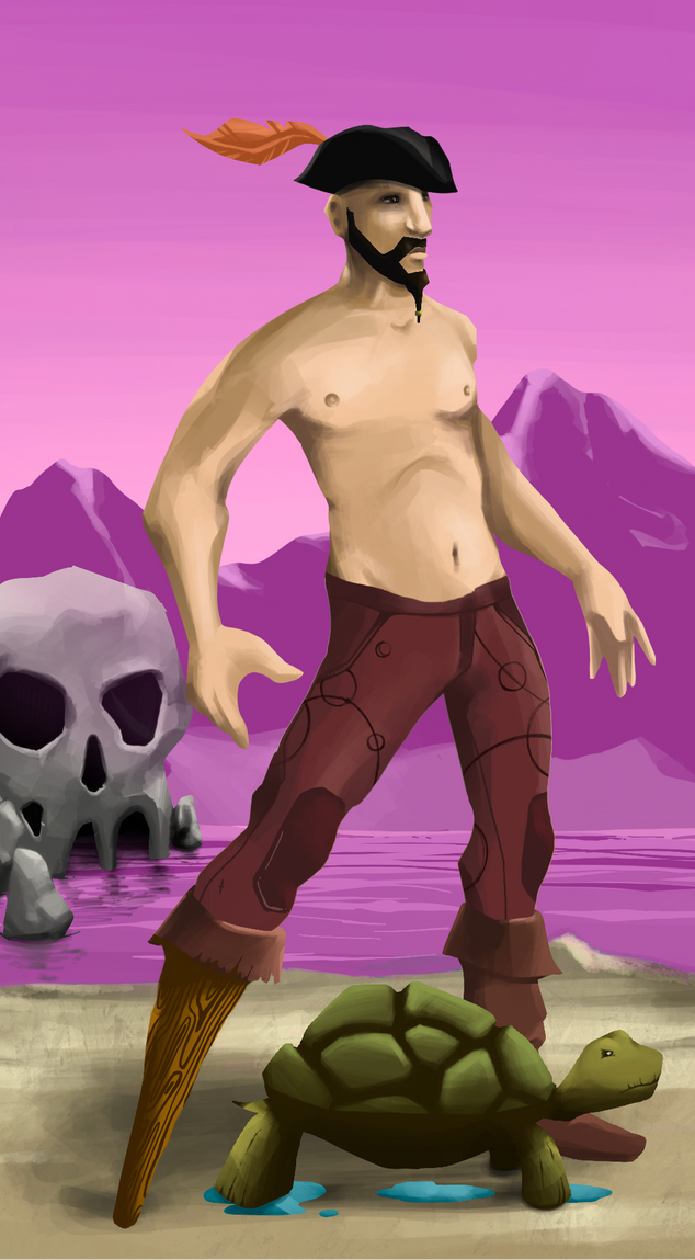 AlgoSeas Pirate #4363 NFT on Algorand