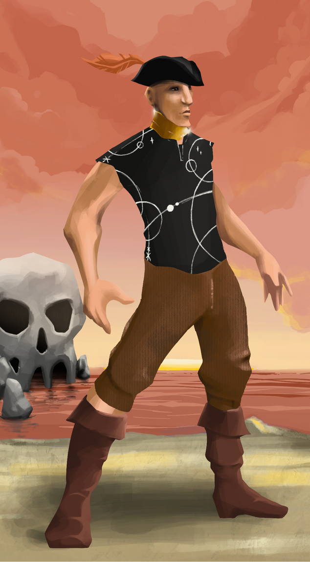 AlgoSeas Pirate #4366 NFT on Algorand