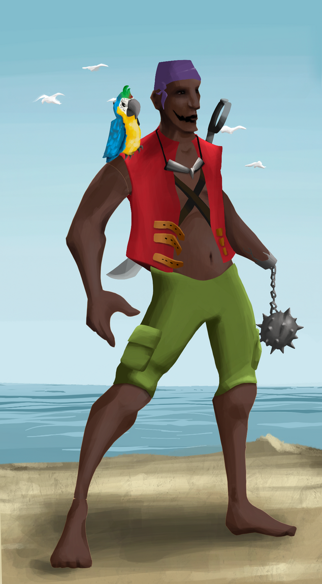 AlgoSeas Pirate #4382 NFT on Algorand