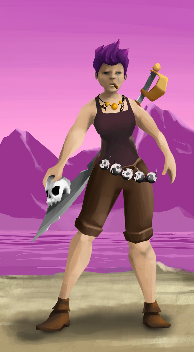 AlgoSeas Pirate #4393 NFT on Algorand