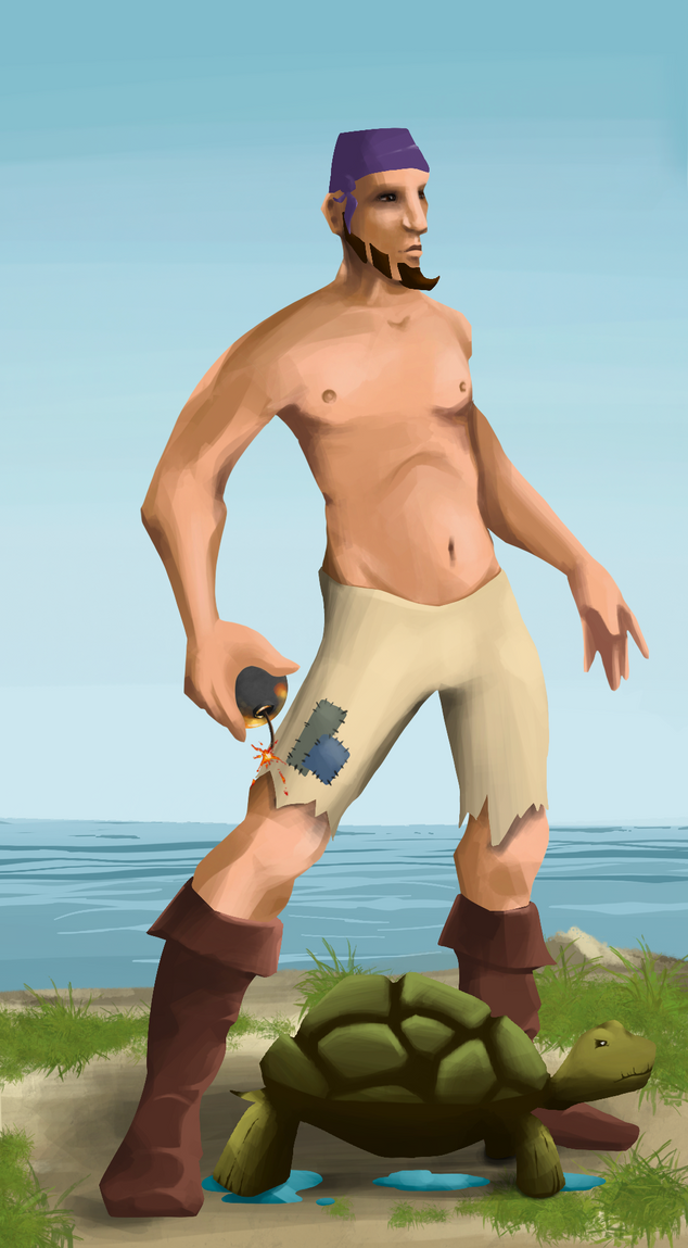 AlgoSeas Pirate #4408 NFT on Algorand