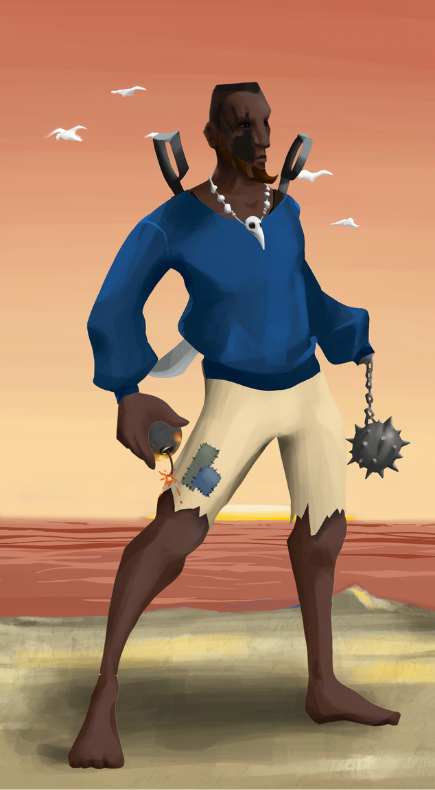 AlgoSeas Pirate #4412 NFT on Algorand