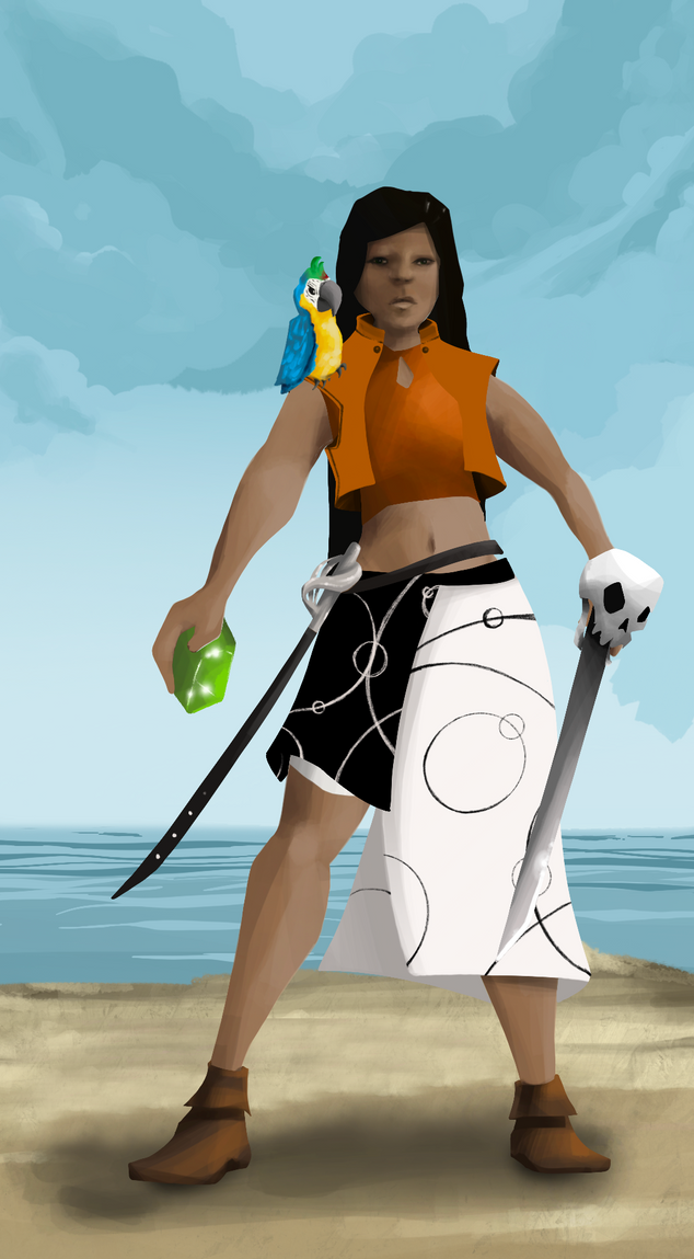 AlgoSeas Pirate #4427 NFT on Algorand