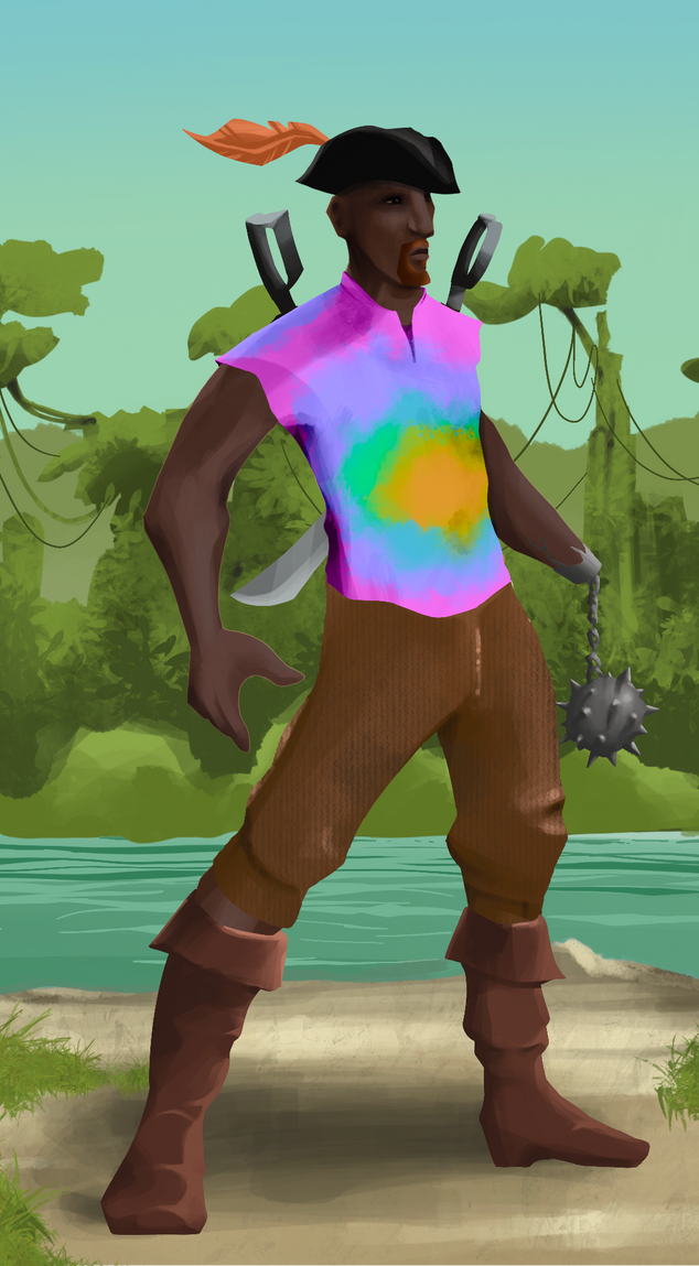 AlgoSeas Pirate #4453 NFT on Algorand