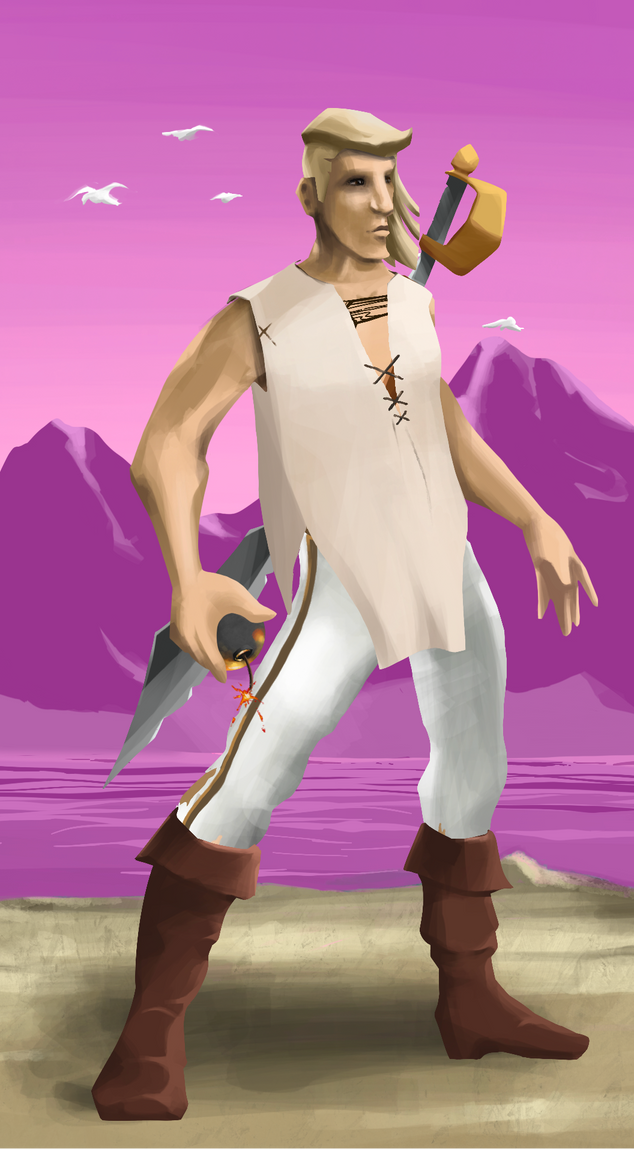 AlgoSeas Pirate #4454 NFT on Algorand