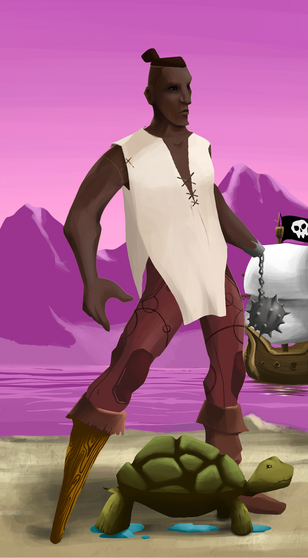 AlgoSeas Pirate #4479 NFT on Algorand