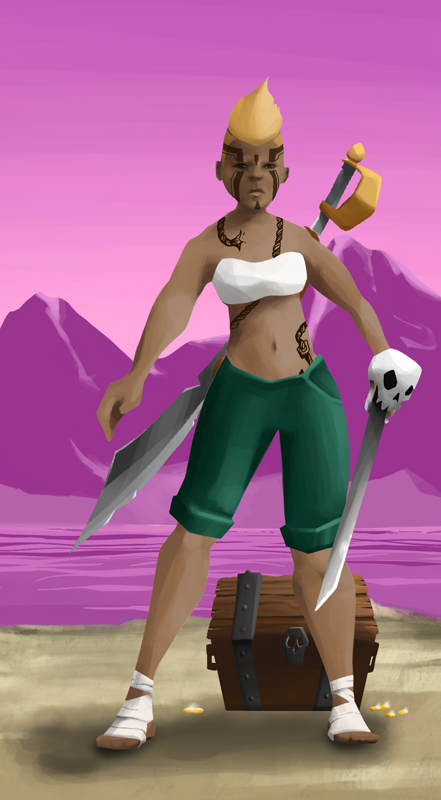 AlgoSeas Pirate #4482 NFT on Algorand