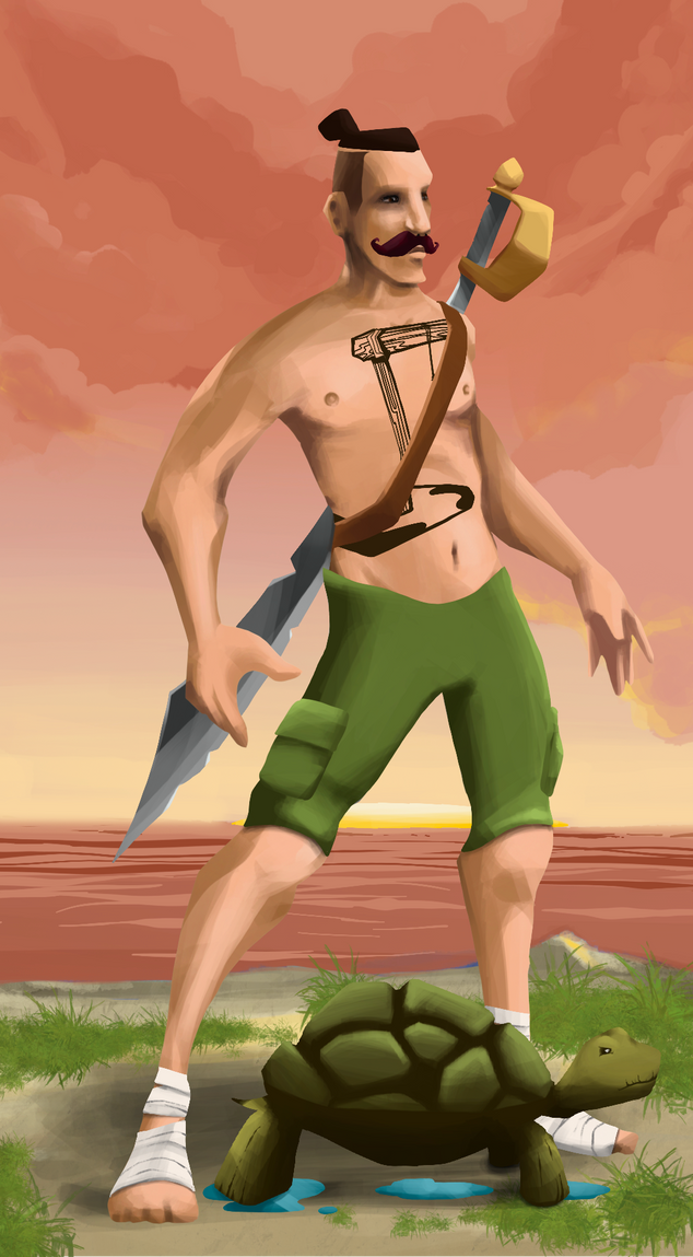 AlgoSeas Pirate #4493 NFT on Algorand