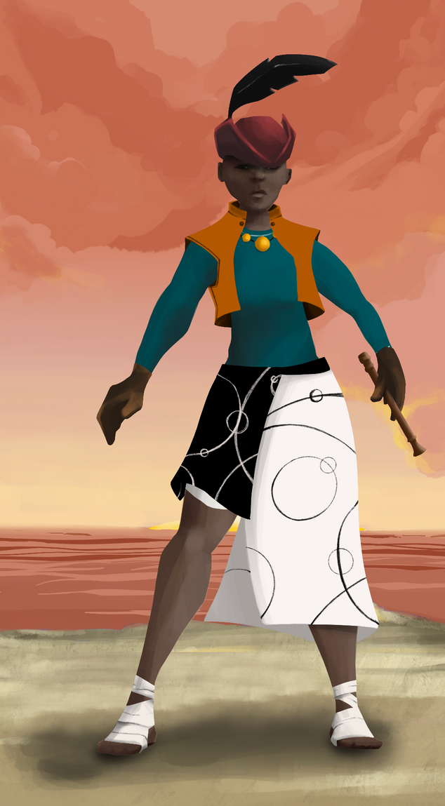 AlgoSeas Pirate #4498 NFT on Algorand