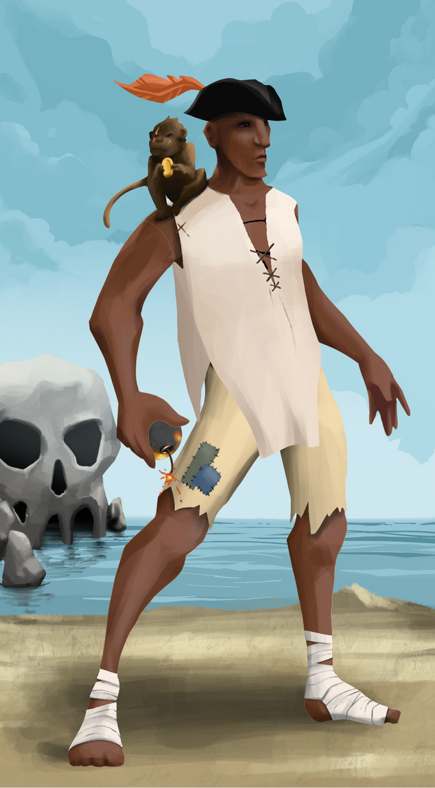 AlgoSeas Pirate #4513 NFT on Algorand