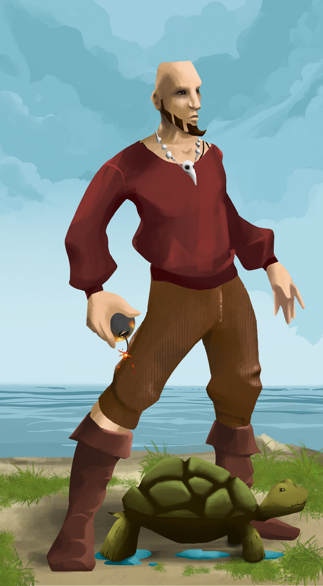 AlgoSeas Pirate #4518 NFT on Algorand