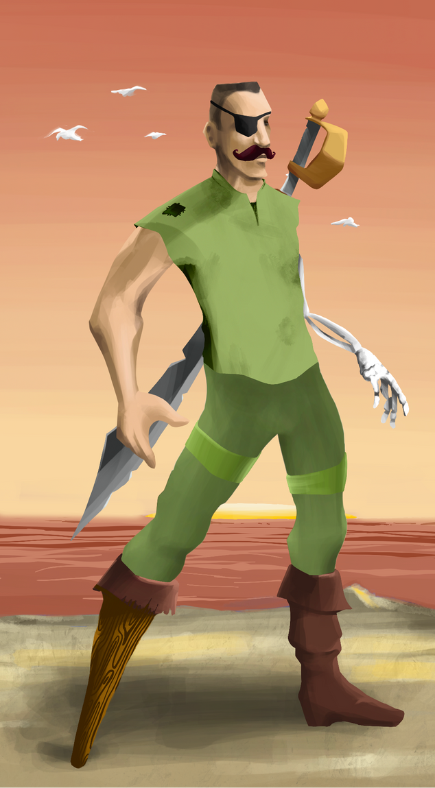 AlgoSeas Pirate #4519 NFT on Algorand