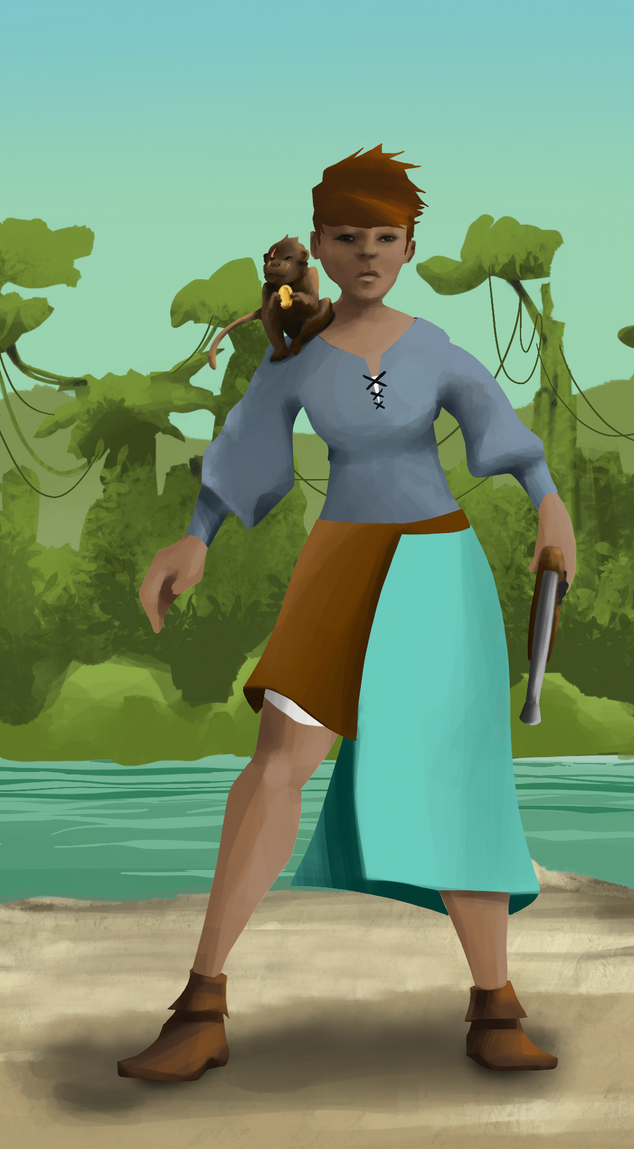 AlgoSeas Pirate #4528 NFT on Algorand