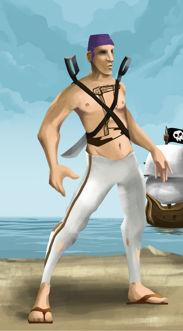 AlgoSeas Pirate #4533 NFT on Algorand